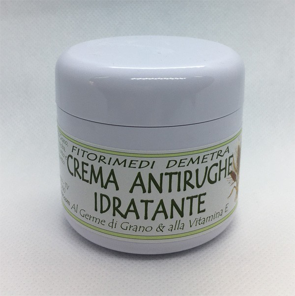 Crema Viso Antirughe Idratante al Germe di Grano 50ml in vasetto