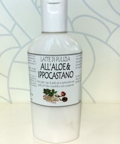 Latte detergente all’Aloe Vera e Ippocastano per pelli normali, secche o sensibili 200ml