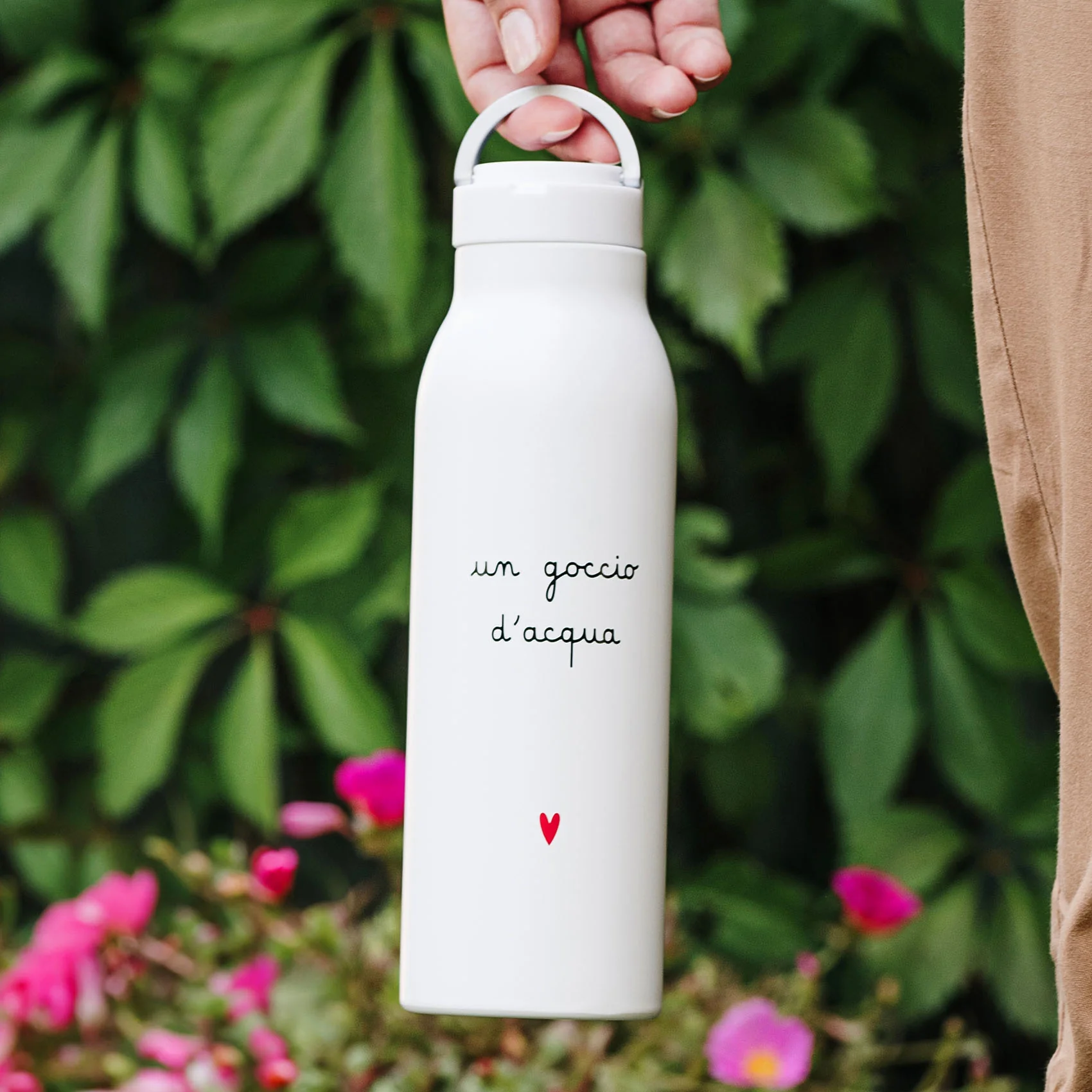 Simple Day Borraccia termica Un goccio d’acqua cuore – 0,5 l - immagine 2