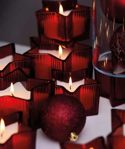 Maison Sucree’ Set 2 Pezzi Star Candles Frutti Di Bosco