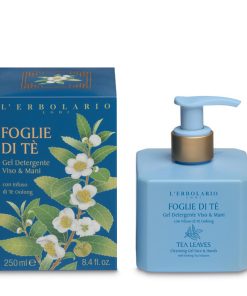 Foglie di Tè Gel Detergente Viso e Mani di Erbolario
