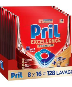 Pril Caps Excellence 5 in 1 x 14 + 2