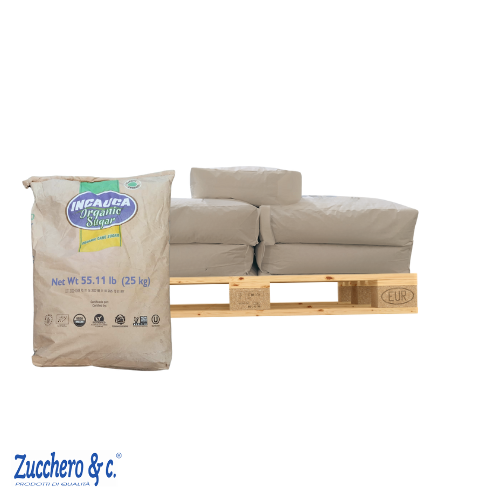 BIOZEXTRA – ZUCCHERO DI CANNA GREZZO BIOLOGICO IN SACCHI DA 25KG SARDEGNA 300KG - immagine 2
