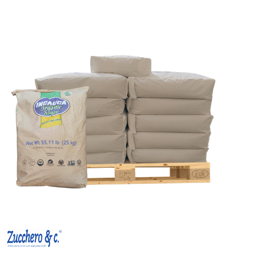 BIOWHITE – ZUCCHERO DI CANNA BIANCO BIOLOGICO IN SACCHI DA 25KG TRENTINO 525KG