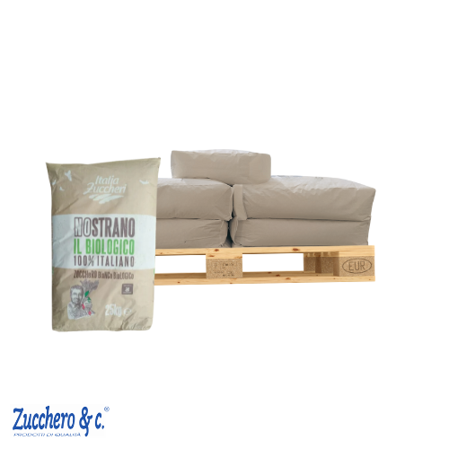 BIOITA – ZUCCHERO DI BARBABIETOLA BIOLOGICO 100% ITALIANO SACCHI DA 25 KG TOSCANA 300KG